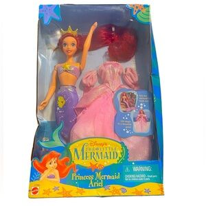 New In Box Vintage Little Mermaid Doll